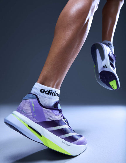 adidas Adizero Boston 13 Shoes - Powder Plum/Aurora Plum/Preloved Violetimages2- The Sports Edit