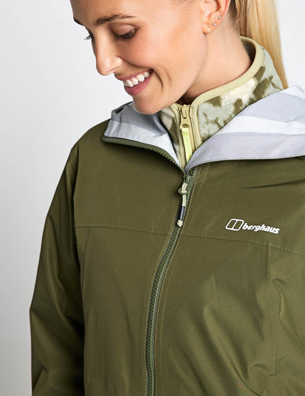 Berghaus Deluge Pro 3.0 Waterproof Jacket - Cheviot Greenimages3- The Sports Edit