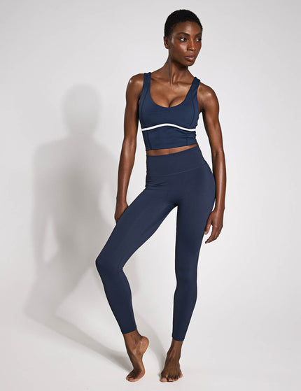 Lilybod Ava Sports Bra - Navy/Whiteimages4- The Sports Edit