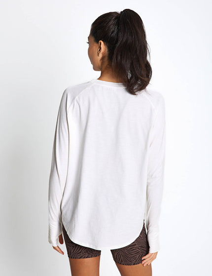 Lilybod Clare Vintage Washed Slub - Whiteimages2- The Sports Edit