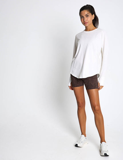 Lilybod Clare Vintage Washed Slub - Whiteimages4- The Sports Edit