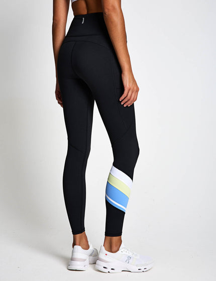 Lilybod No Limits Legging - Black/Azure/Limeimages2- The Sports Edit