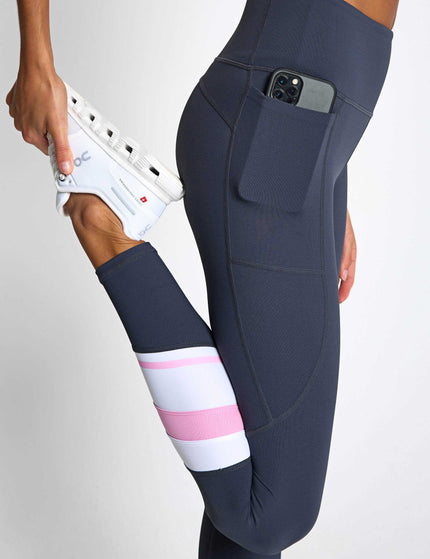 Lilybod No Limits Legging - Charcoal/White/Pinkimages4- The Sports Edit