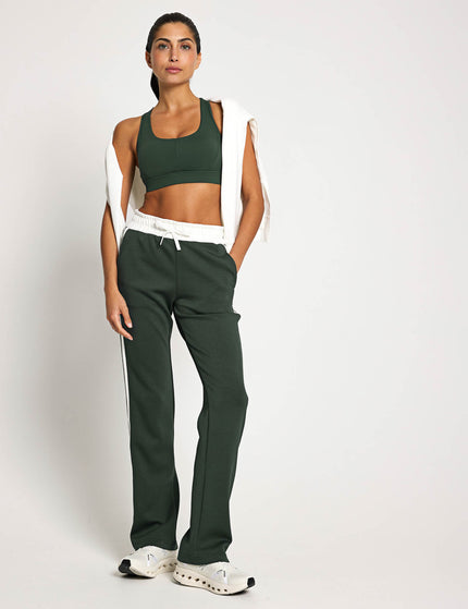 Lilybod Nikki Wide Leg Jogger - Deep Greenimages4- The Sports Edit