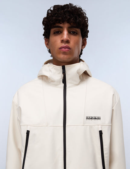 Napapijri Biois Jacket - Beige Dimityimages3- The Sports Edit