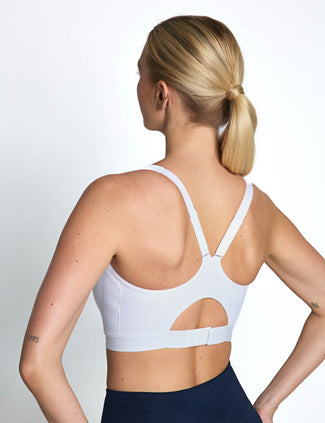 NB Essential Run Bra - White NB Essential Run Bra - White