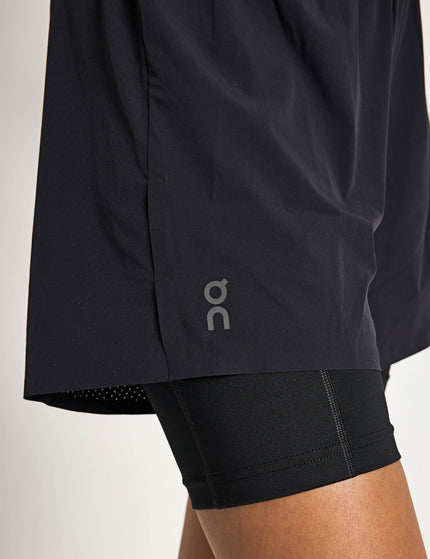 ON Running 3" Performance 2-in-1 Shorts - Blackimages5- The Sports Edit