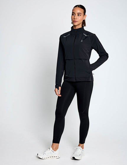 ON Running Weather Jacket Insulated - Blackimages5- The Sports Edit