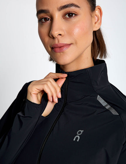 ON Running Weather Jacket Insulated - Blackimages4- The Sports Edit