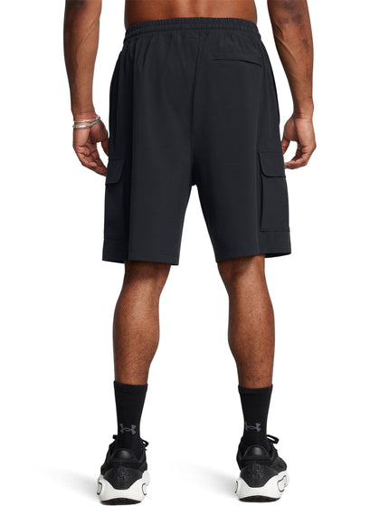 Under Armour Vibe Woven Cargo Short - Blackimages2- The Sports Edit