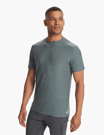 Vuori Strato Tech Tee - Kashmir Heatherimages1- The Sports Edit