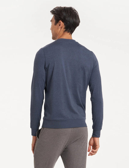 Vuori Ponto Performance Crew - Azure Heatherimages2- The Sports Edit