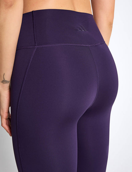 adidas All Me Essentials Flare Leggings - Aurora Plumimages4- The Sports Edit