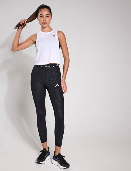 adidas Train Essentials Boxy Workout Tank Top - Whiteimages4- The Sports Edit