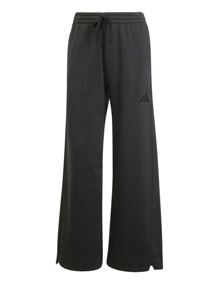 adidas ALL SZN Fleece Loose Wide-Leg Pants - Blackimages6- The Sports Edit