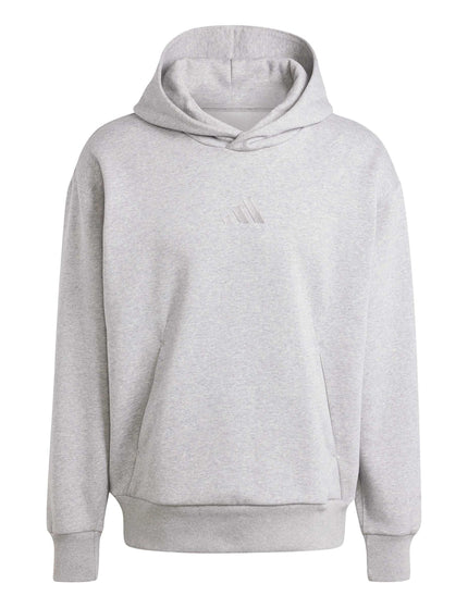 adidas All Szn Fleece Hoodie - Medium Grey Heatherimages6- The Sports Edit