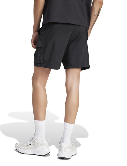 adidas Essentials Cargo Chelsea Shorts - Black/Whiteimages3- The Sports Edit
