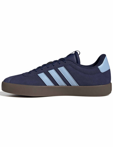 adidas VL COURT 3.0 Shoes - Dark Blue/Clear Sky/Gold Metallicimages2- The Sports Edit