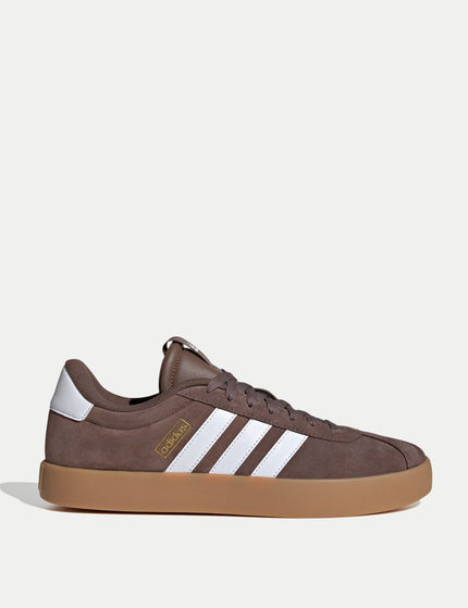 adidas VL COURT 3.0 Shoes - Earth Strata/Cloud White/Gold Metallicimages1- The Sports Edit