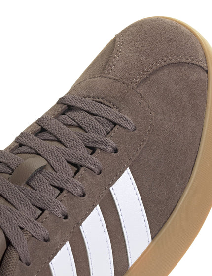 adidas VL COURT 3.0 Shoes - Earth Strata/Cloud White/Gold Metallicimages4- The Sports Edit