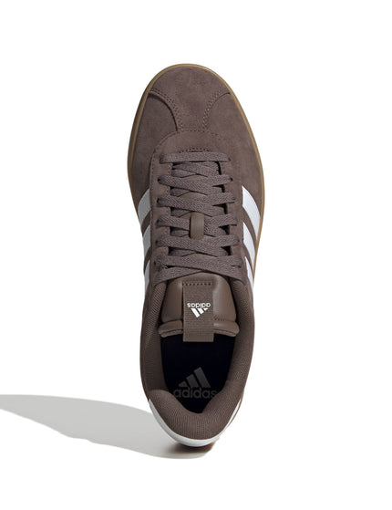 adidas VL COURT 3.0 Shoes - Earth Strata/Cloud White/Gold Metallicimages6- The Sports Edit