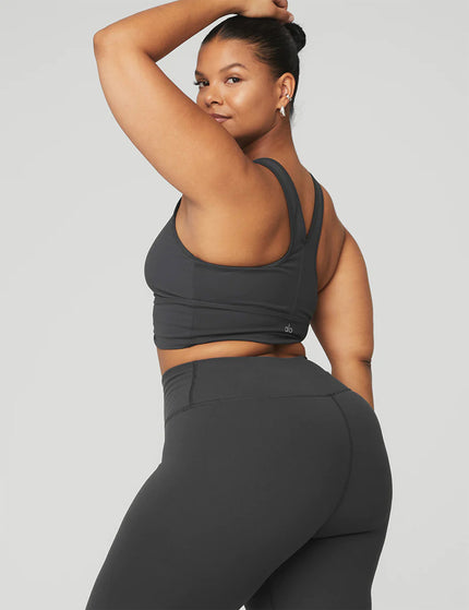 Alo Yoga Wild Thing Bra - Anthraciteimages8- The Sports Edit