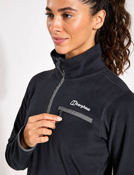 Berghaus Prism 2.0 Micro Half Zip Fleece - Jet Blackimages3- The Sports Edit