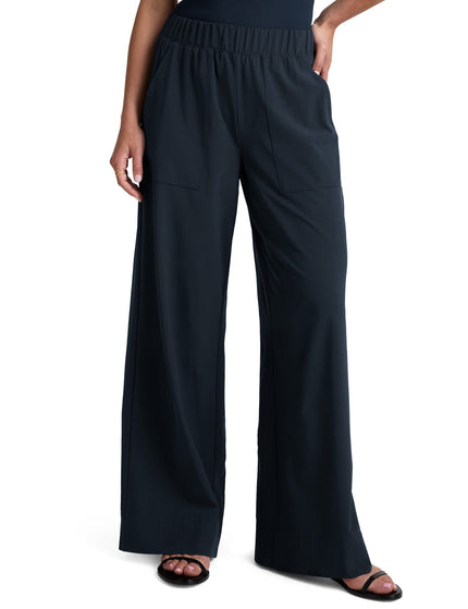 Beyond Yoga Easy Wide Leg Pant 31" - Nocturnal Navyimages1- The Sports Edit