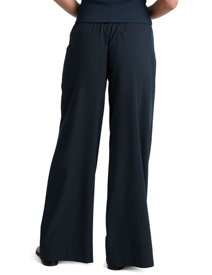 Beyond Yoga Easy Wide Leg Pant 31" - Nocturnal Navyimages3- The Sports Edit