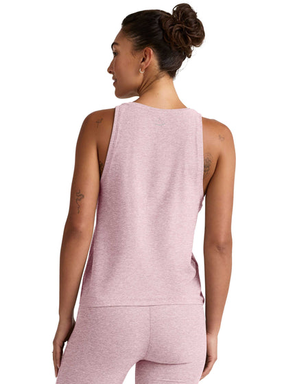 Beyond Yoga Featherweight Rebalance Tank - Blush Blooms Heatherimages3- The Sports Edit