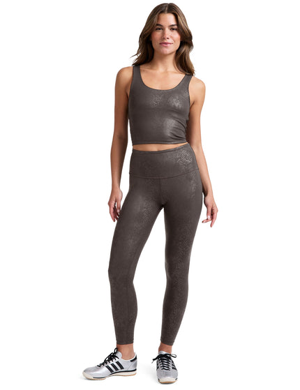 Beyond Yoga PowerShine High Waisted Midi Legging - Viper Espressoimages4- The Sports Edit