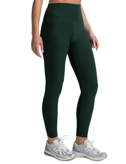 Beyond Yoga Spacedye Vitalize Full Length Legging - Dark Spruce Green Heatherimages2- The Sports Edit