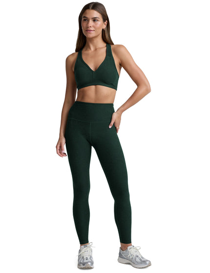 Beyond Yoga Spacedye Vitalize Full Length Legging - Dark Spruce Green Heatherimages4- The Sports Edit