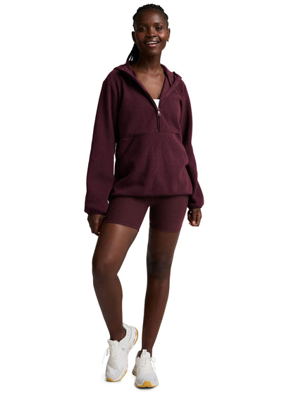 Beyond Yoga Urban Explorer Half Zip Pullover - Dark Cherryimages4- The Sports Edit