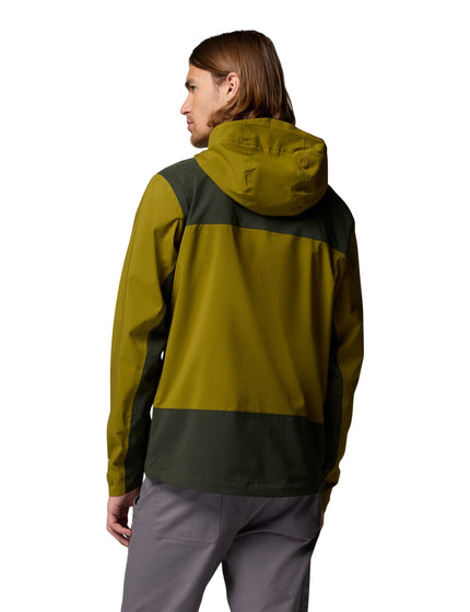 Columbia Boulder Falls Jacket - Mossy Green/Greenscapeimages2- The Sports Edit