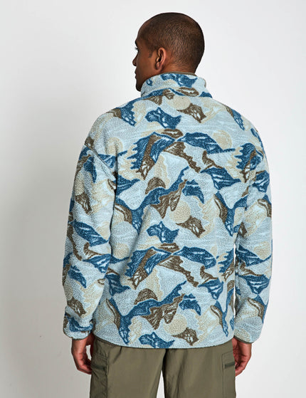 Columbia Helvetia II Printed Half Snap Fleece - Safari Sunscapesimages2- The Sports Edit