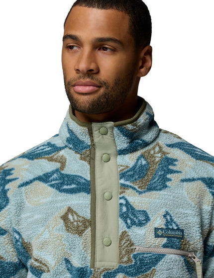 Columbia Helvetia II Printed Half Snap Fleece - Safari Sunscapesimages5- The Sports Edit