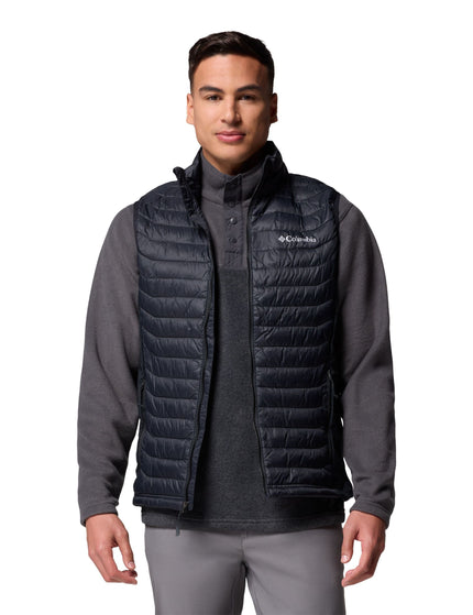 Columbia Powder Pass Hybrid Vest - Blackimages1- The Sports Edit
