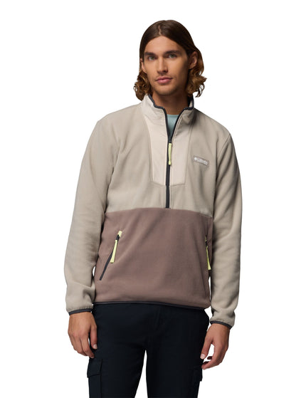 Columbia Sequoia Grove 1/2 Zip Fleece - Flint Grey/Iron/Dark Stoneimages1- The Sports Edit