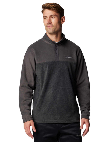 Columbia Steens Mountain™ Half Snap II - Charcoal Heather, Sharkimages1- The Sports Edit