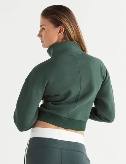 Lilybod Rihanna Stripe Sweat - Deep Greenimages2- The Sports Edit