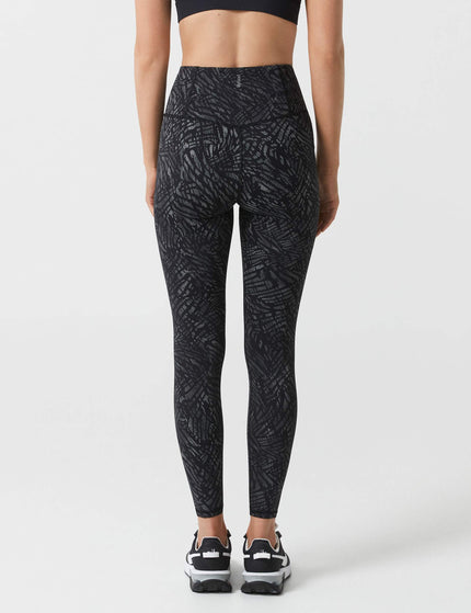 Lilybod Savana Reflective Print Legging - Leopard Print Blackimages2- The Sports Edit