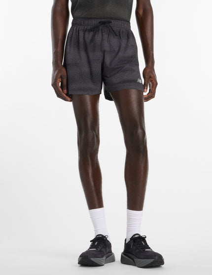 New Balance Rc Printed Short 5" - Black/Castlerock/Slate Greyimages1- The Sports Edit