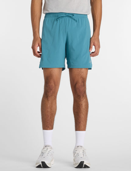 New Balance Rc Short 7" - Big Teal/Slate Greyimages1- The Sports Edit