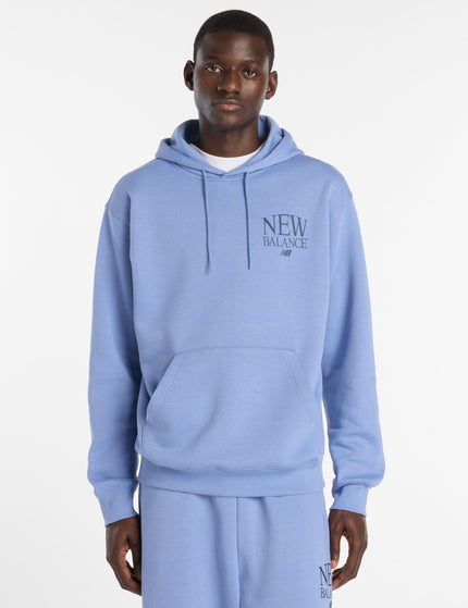 New Balance Reimagined Fleece Hoodie - Fairweather Blueimages1- The Sports Edit