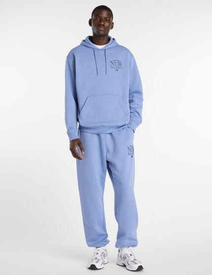New Balance Reimagined Fleece Hoodie - Fairweather Blueimages6- The Sports Edit