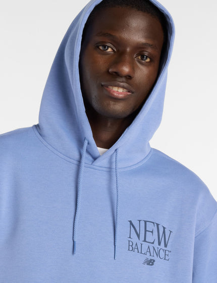 New Balance Reimagined Fleece Hoodie - Fairweather Blueimages3- The Sports Edit