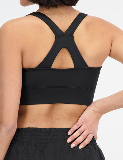 New Balance Tech Training Sports Bra - Blackimages4- The Sports Edit