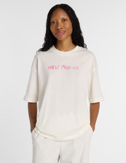 New Balance Visibly Loved Oversized T-Shirt - Sea Saltimages1- The Sports Edit
