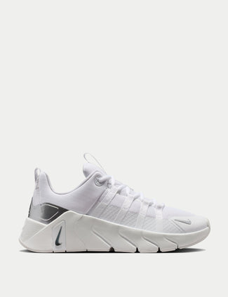 White Free Metcon 7 Shoes - White/Hydrogen Blue